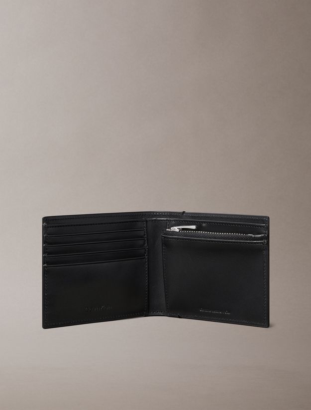 Plaque Logo Bifold Wallet