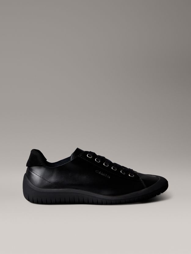 Smooth Leather Hybrid Trainers