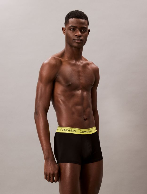 3 Pack Low Rise Trunks - Micro Stretch