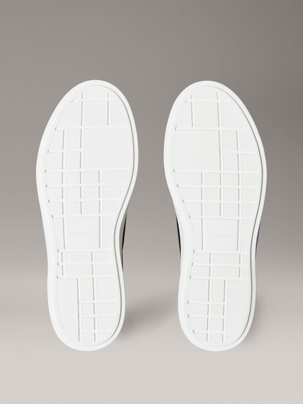 Leather Signature Logo Trainers