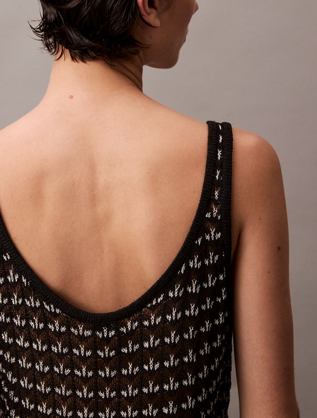 Jacquard Textured Tank