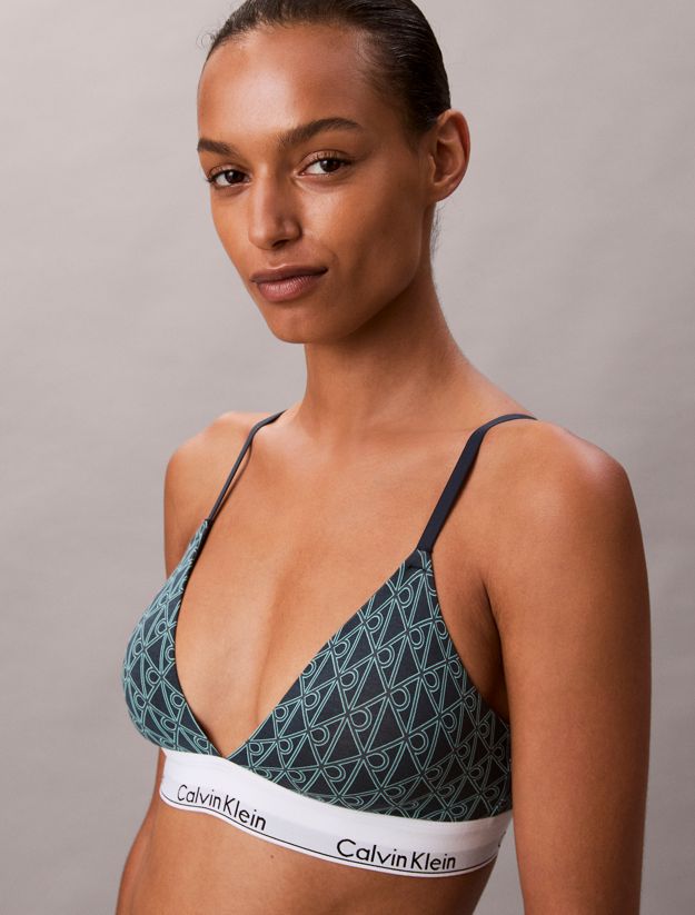 Lightly Lined Triangle Bralette - Icon Cotton Modal