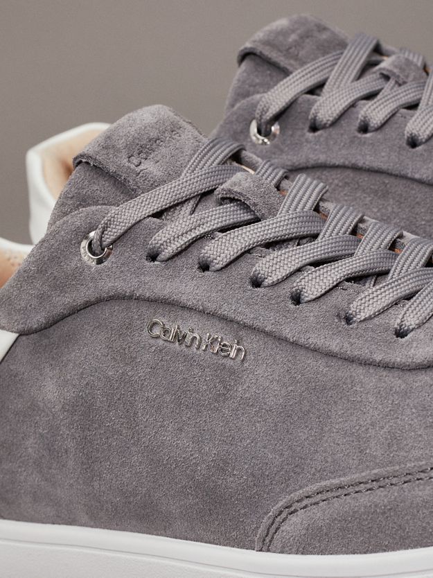 Suede Low Profile Trainers