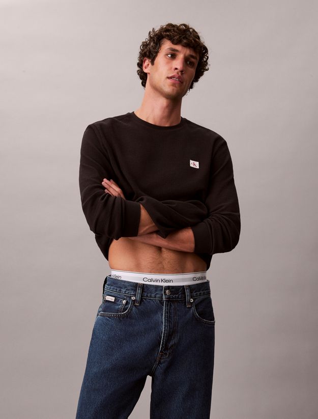 Long Sleeve Waffle T-shirt