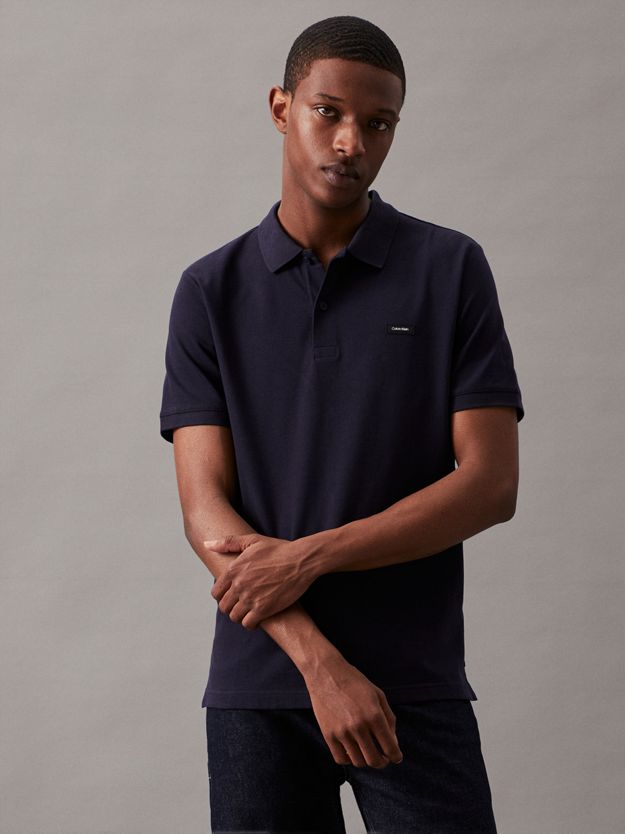 Slim Stretch Pique Polo Shirt
