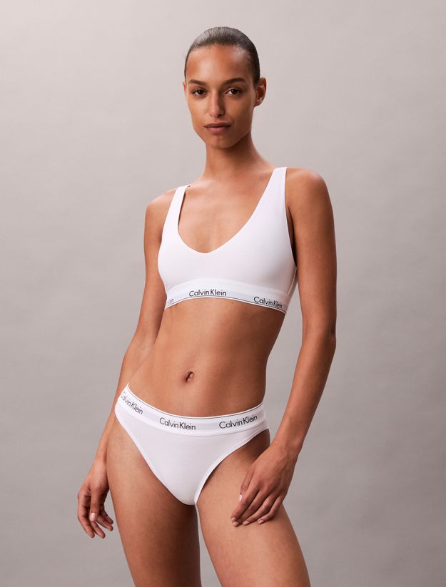 Unlined Triangle Bralette - Icon Cotton Modal