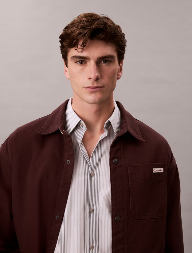 90's Denim Relaxed Shirt Jacket