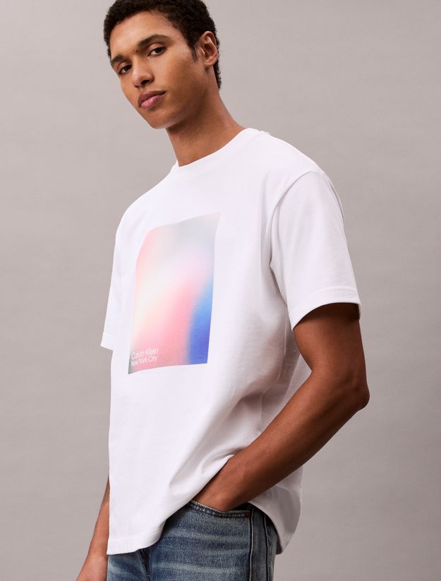 Relaxed Iridescent Print T-shirt