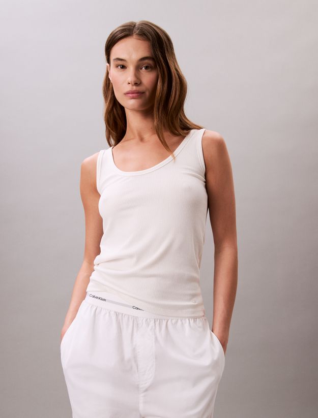 Slim Ribbed Tank Top