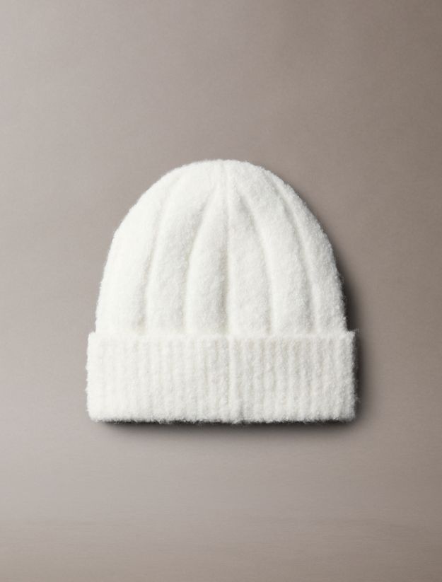 Soft Boucle Signature Logo Beanie