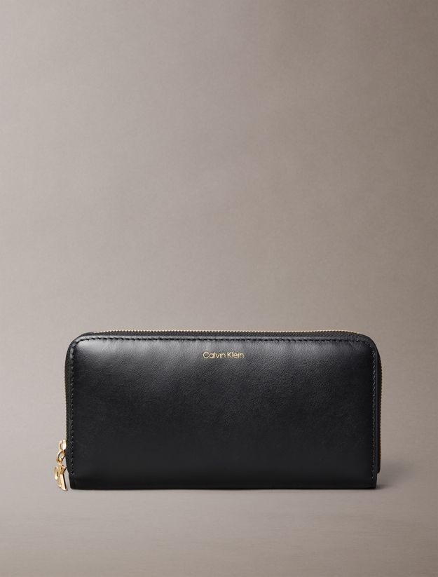 Leather Large Zip Wallet