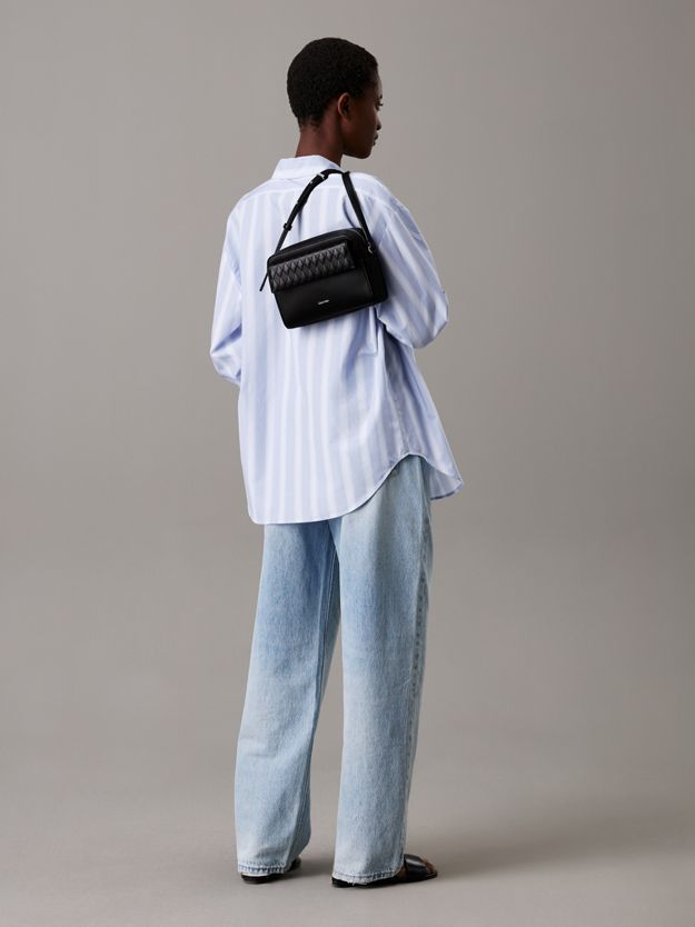 Quilted Crossbody Camera Bag