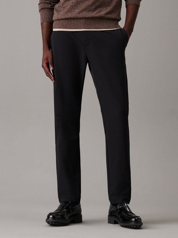Slim Tapered Stretch Trousers