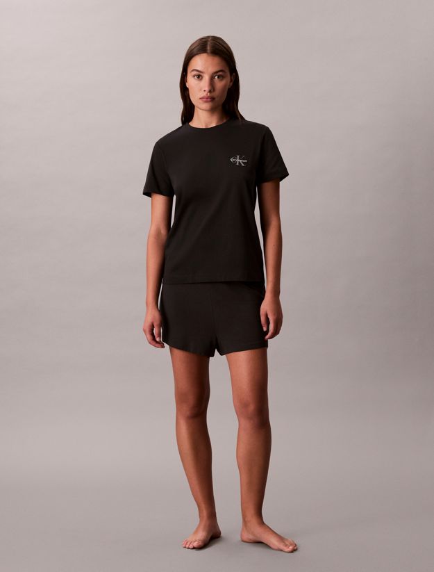 2 Pack Cotton Monogram T-shirts