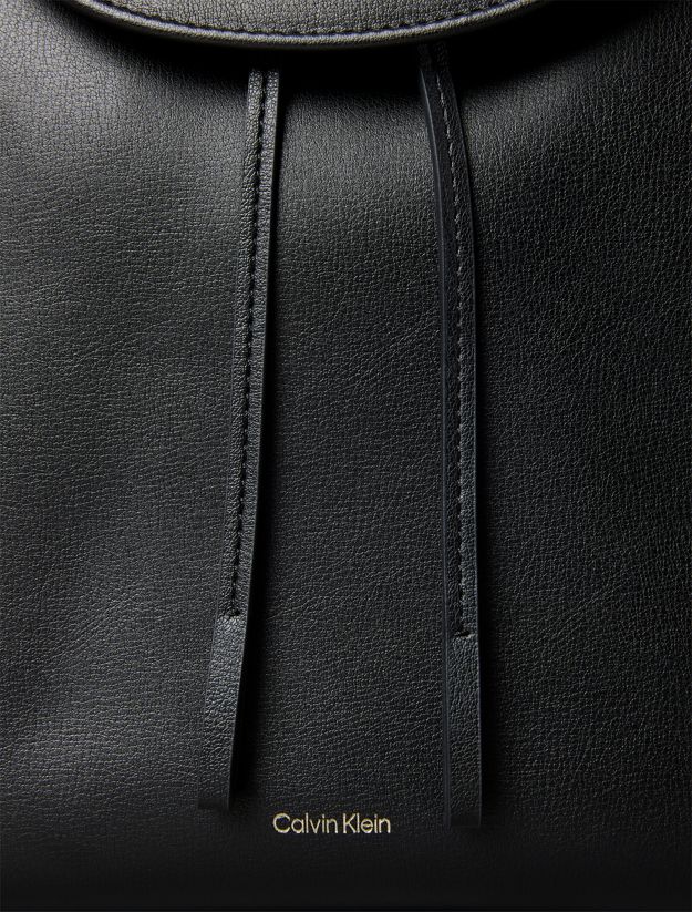 Foil Logo Flap Backpack