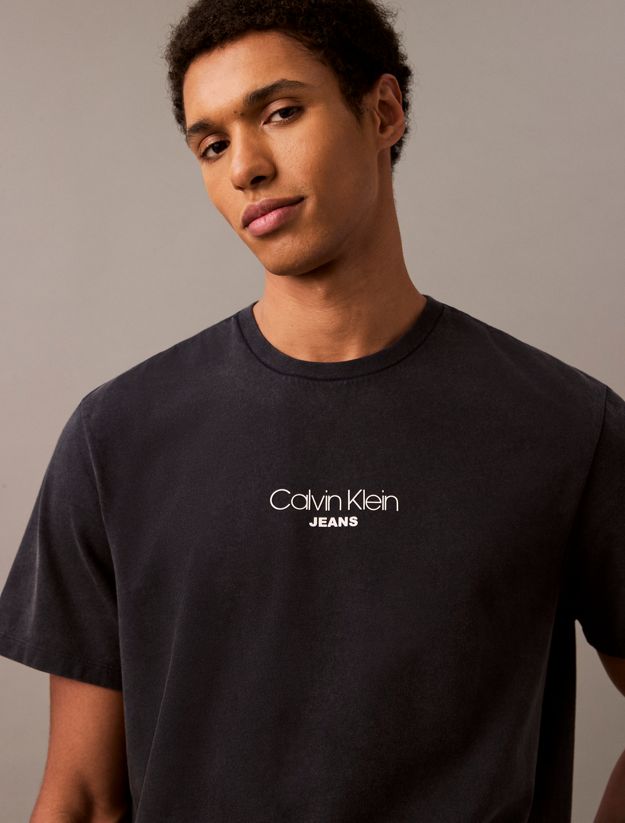 Acid Wash Logo T-shirt