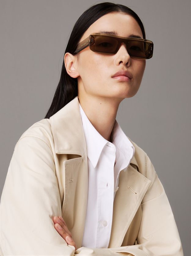 Modified Rectangle Sunglasses CK24503S