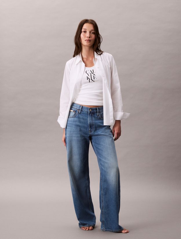 Low Rise Baggy Jeans