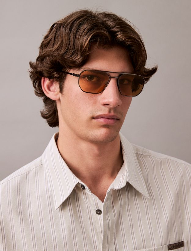 Modified Rectangle Sunglasses CKJ25202S