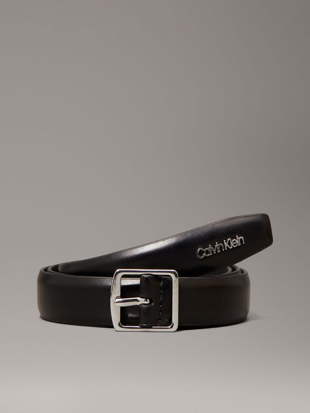 Slim Leather Belt