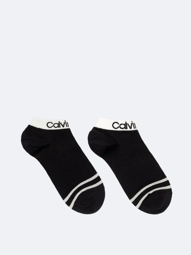 2 Pack Logo Stripe Ankle Socks