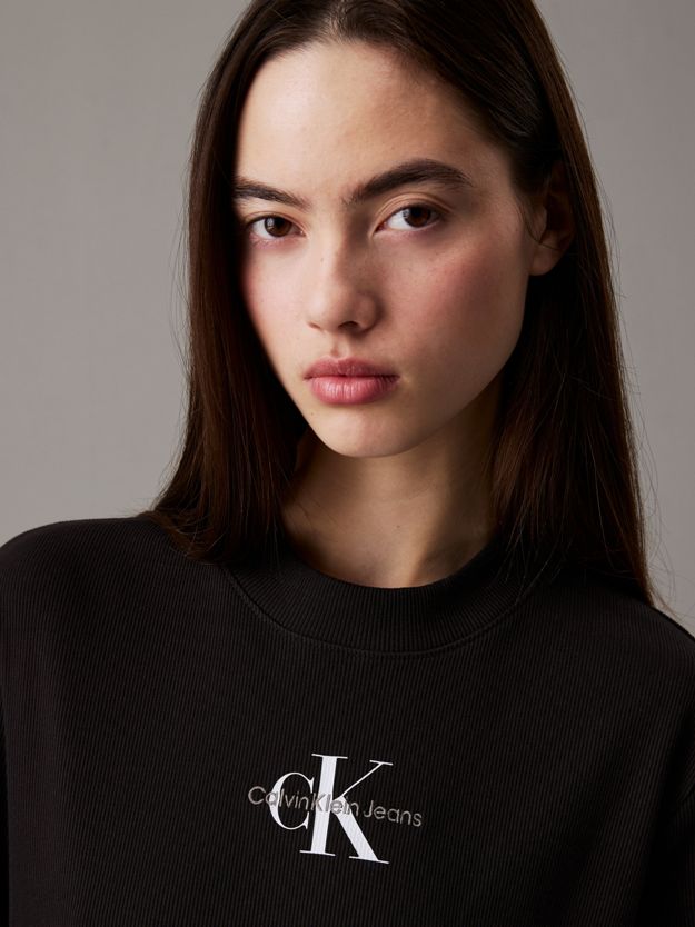 Ribbed Cotton Maxi T-shirt Dress