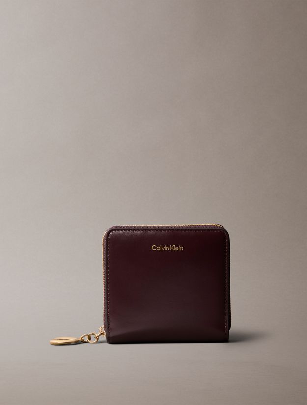 Leather Zip Wallet