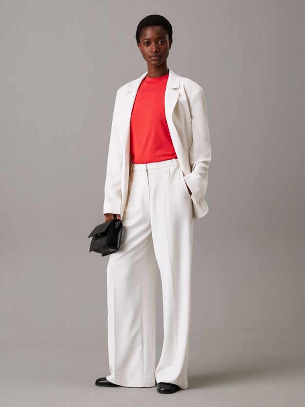 Travel Twill Belted Blazer