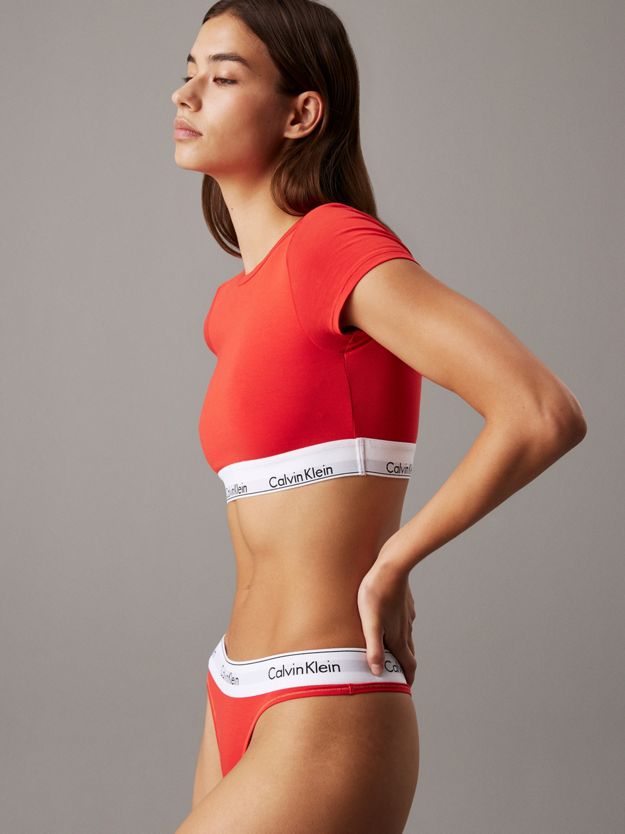 T-shirt Bralette - Icon Cotton Modal