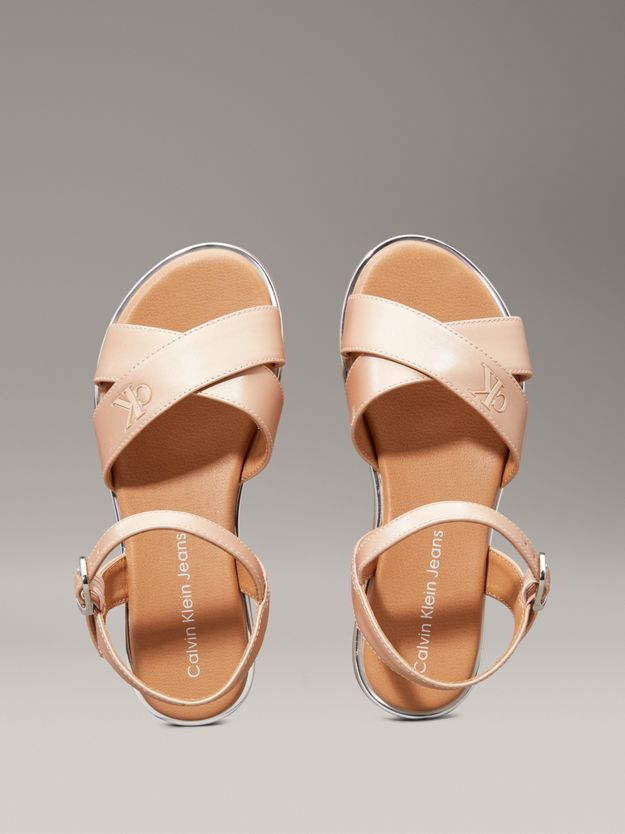 Kids Pearlised Sandals