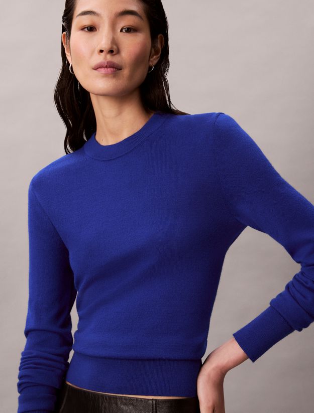 Merino Wool Crew Neck Jumper