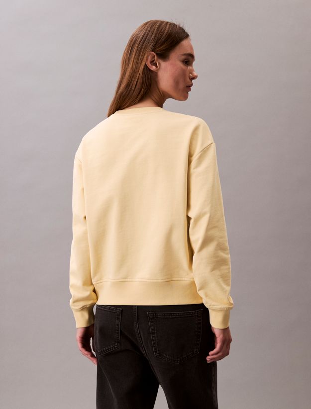 Relaxed Cotton Terry Sweatshirt