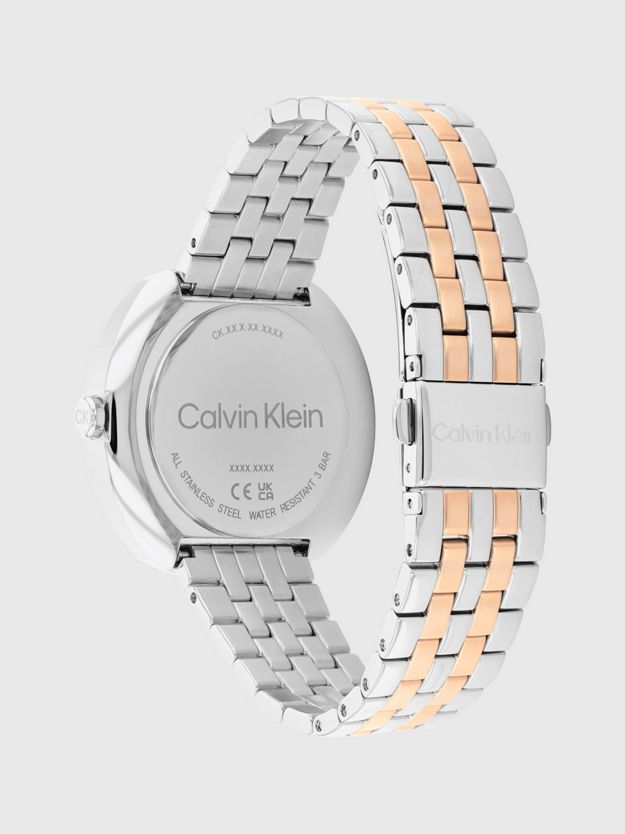 Two-Tone Multifunction Dial Watch