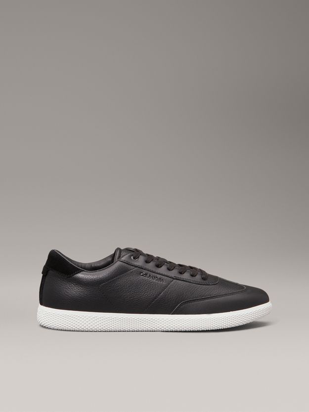 Leather Low Profile Trainers
