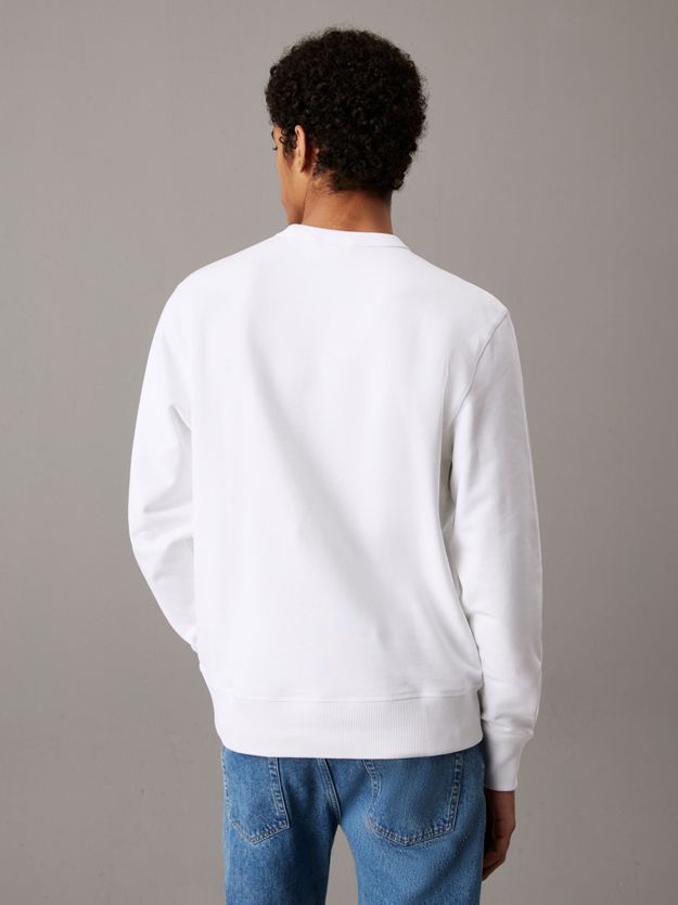 Cotton Terry Badge Sweatshirt