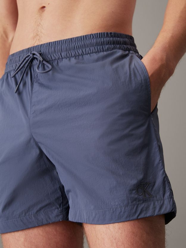 Medium Drawstring Swim Shorts - CK Soft Nylon