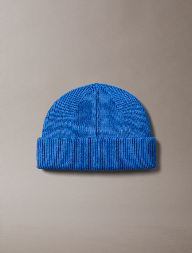 Wool Cashmere Blend Fisherman Beanie