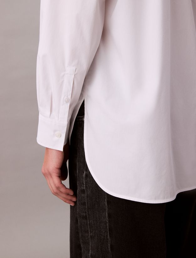 Relaxed Cotton Poplin Shirt