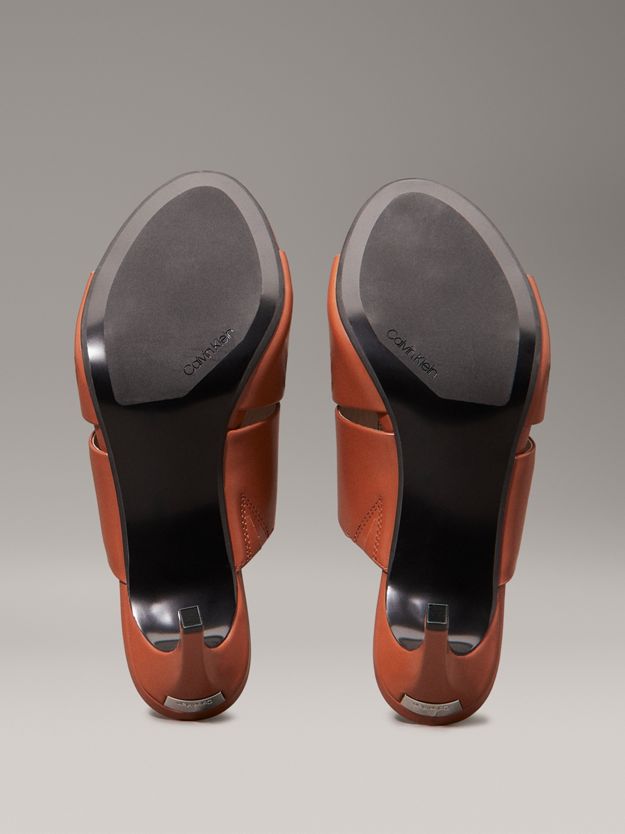 Leather Heeled Sandals