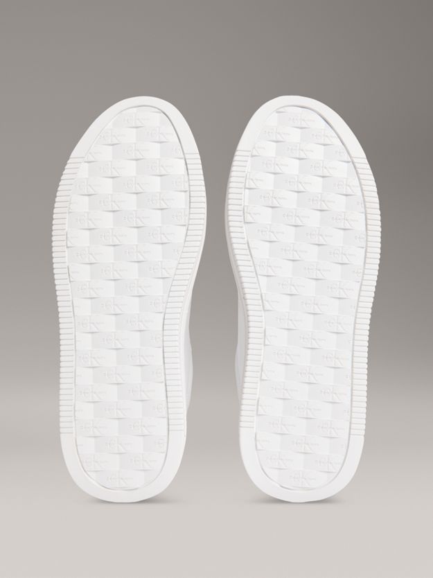 Leather Platform Trainers