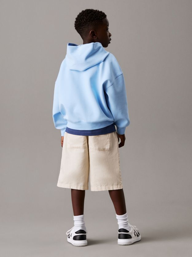 Relaxed Linen Blend Shorts