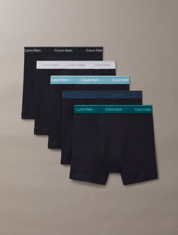 5 Pack Boxer Briefs - Cotton Classics