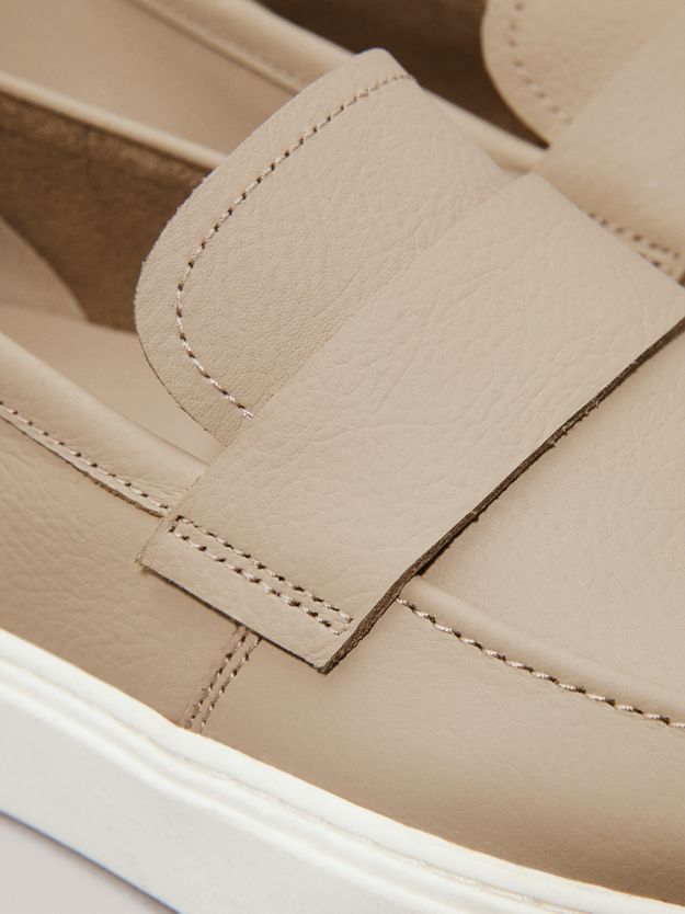 Leather Hybrid Loafers