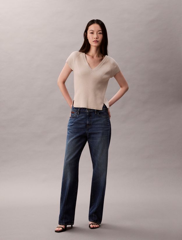 Tech Knit Ribbed Classic T-Shirt