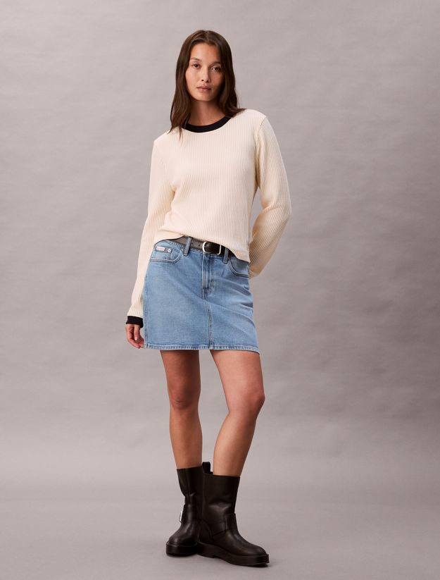 Long Sleeve Waffle T-shirt