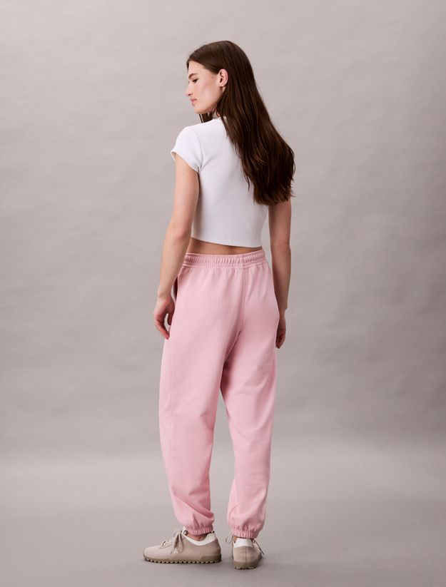 Cotton Terry Monogram Joggers