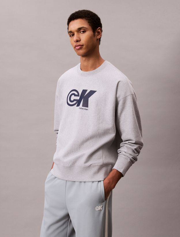 Relaxed Graphic Logo Sweatshirt