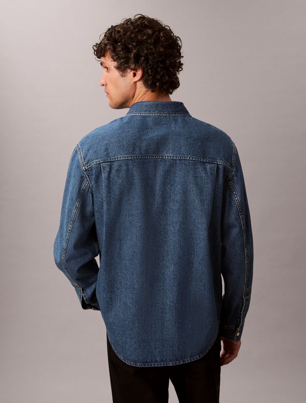 Denim Classic Button-Down Shirt