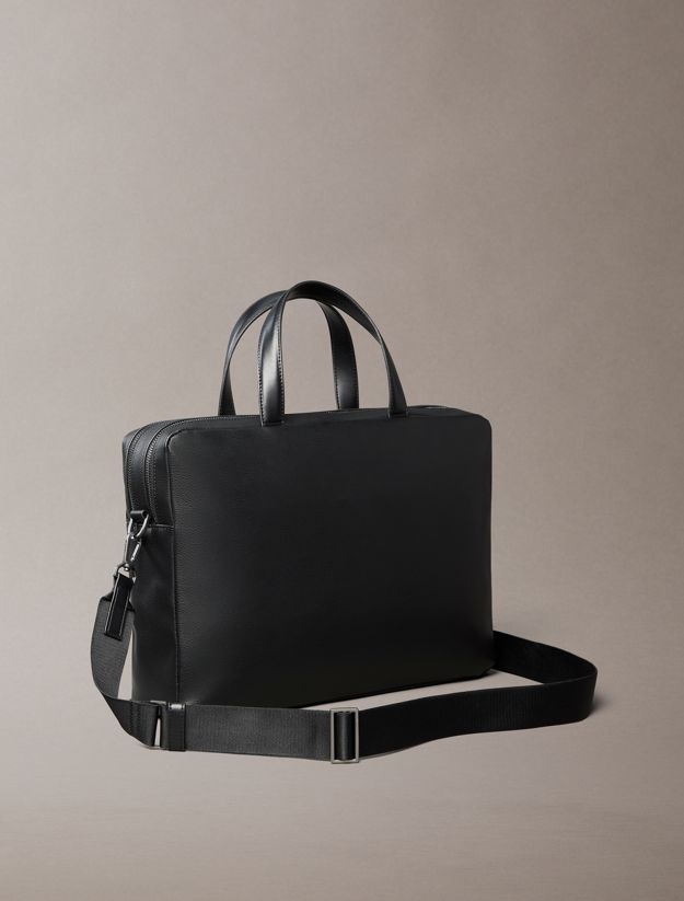 Textured Zip Commuter Bag