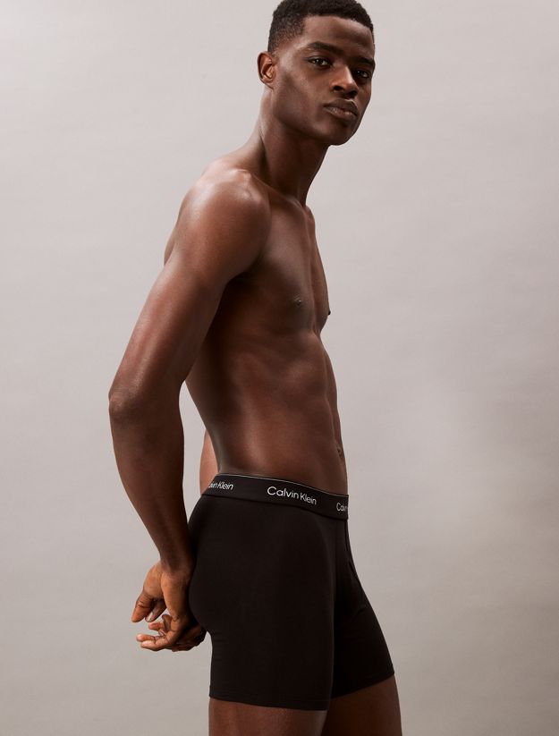 5 Pack Boxer Briefs - Icon Cotton Stretch